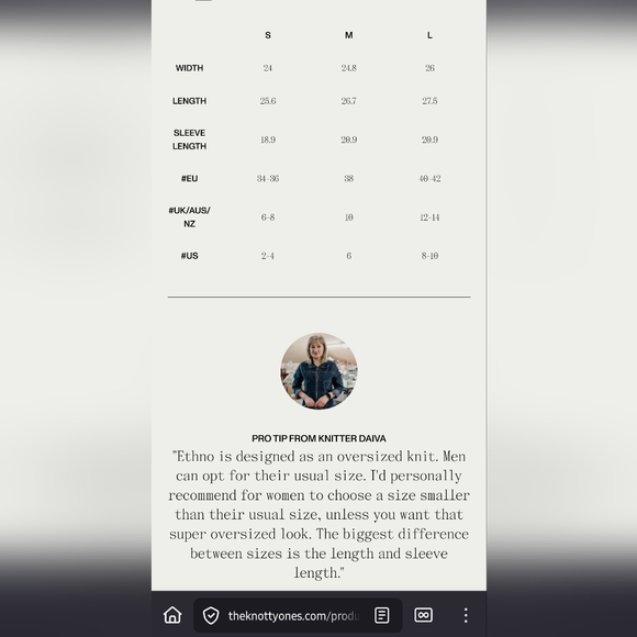 knotty ones ethno sweater - Picture 6 of 6